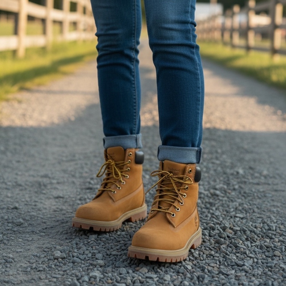 Timberland PRO Tan Leather Work Boots